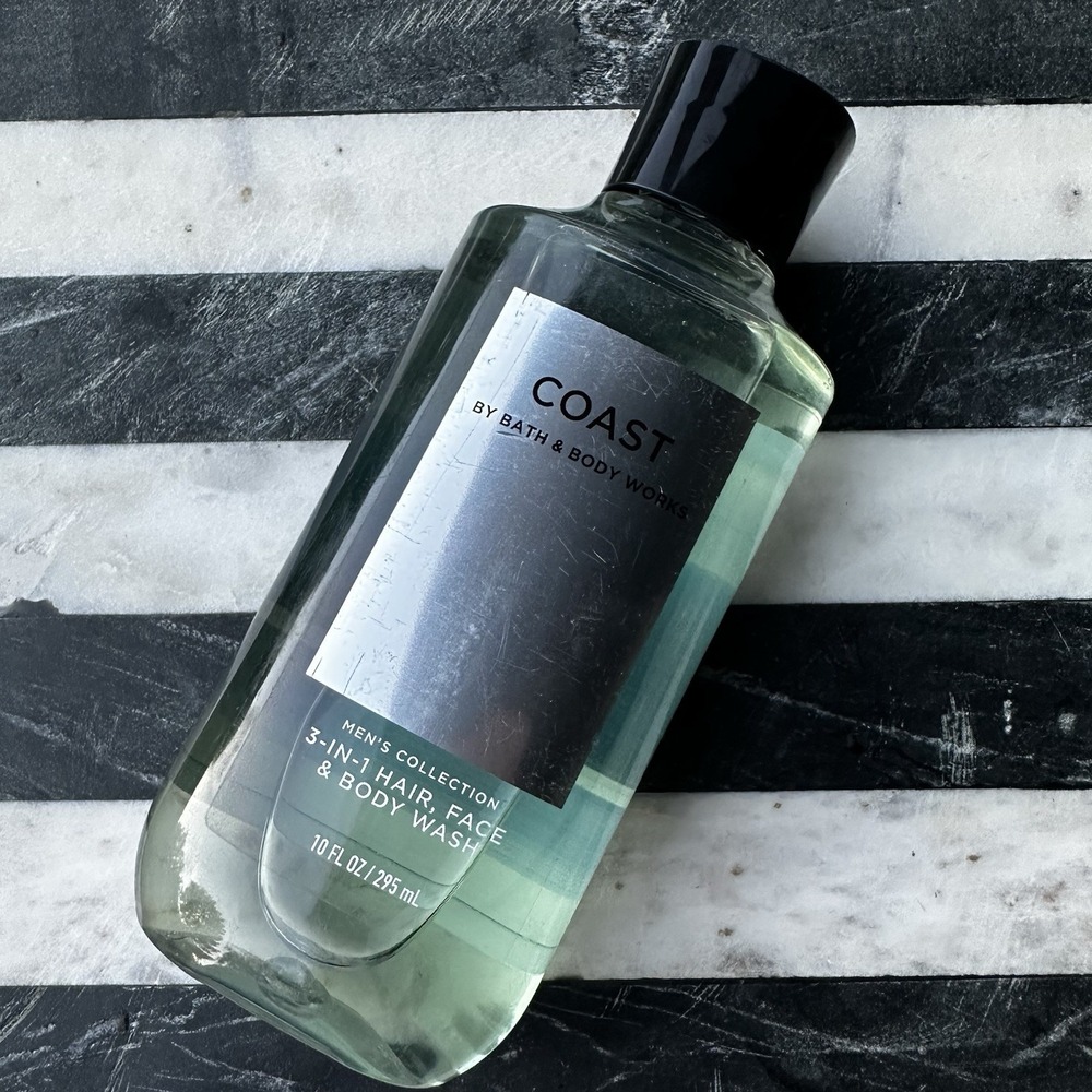 NEW! *Discontinued/Retired* Bath and Body Works COAST 3-in-1 Hair Face Body Wash